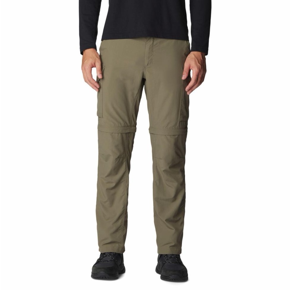 Columbia men’s Omni shade convertible zip off pants in olive